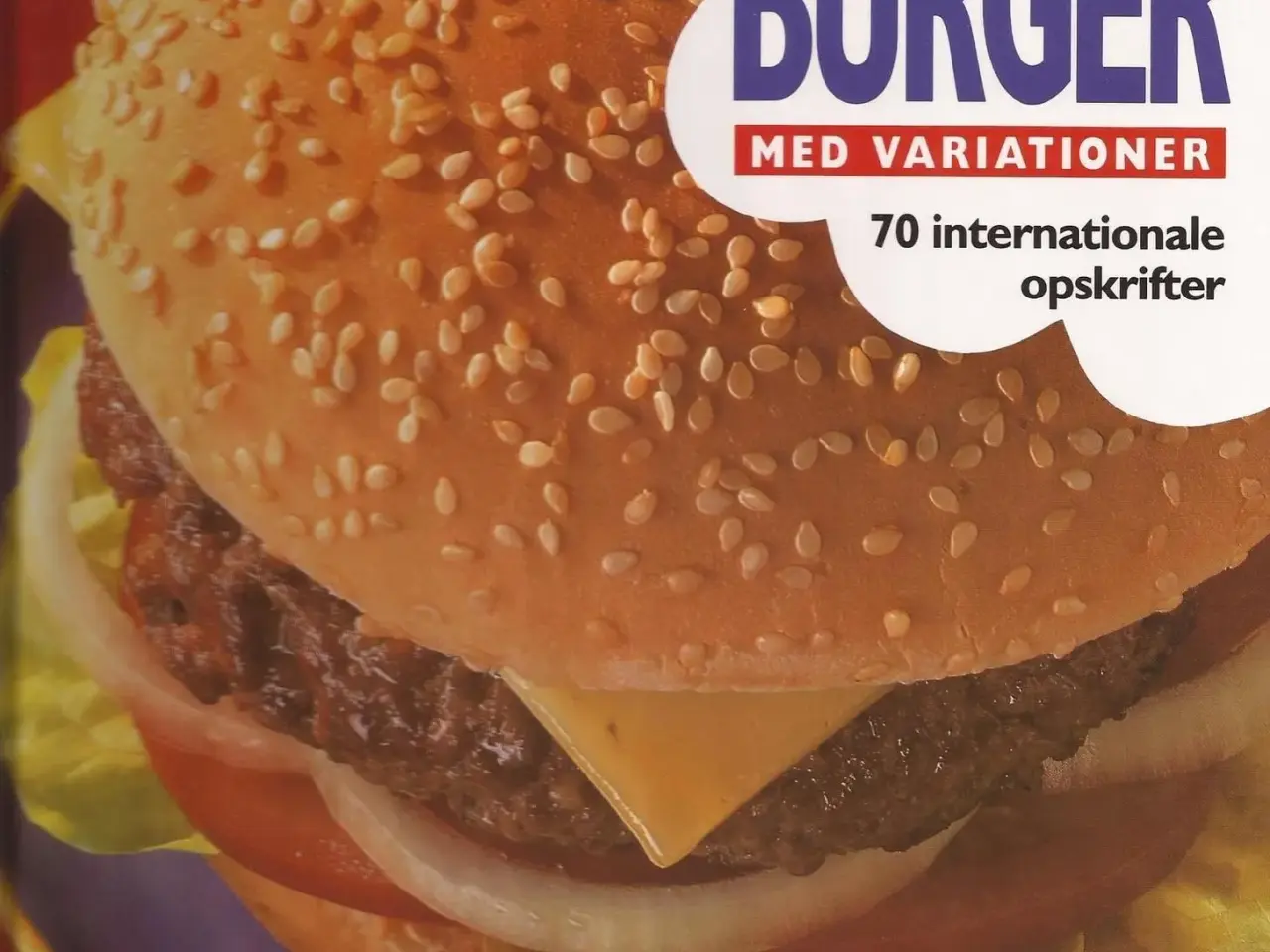 Billede 1 - Bog: Burger med variationer (GIV ET PRISBUD)