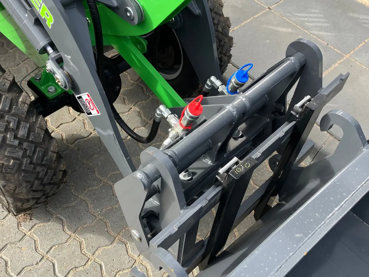Billede 3 - Danloader 1010E Danloader 1010 med Liumbatteri 950kg løft.
