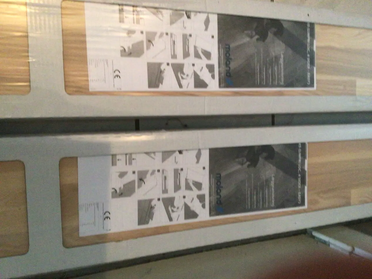 Billede 1 - 2 stk komplet nye pakker gulve moland