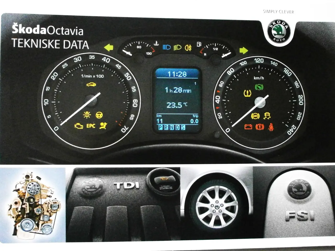 Billede 6 - SKODA OCTAVIA INSTRUKTIONSBØGER - Perfekt Gave !