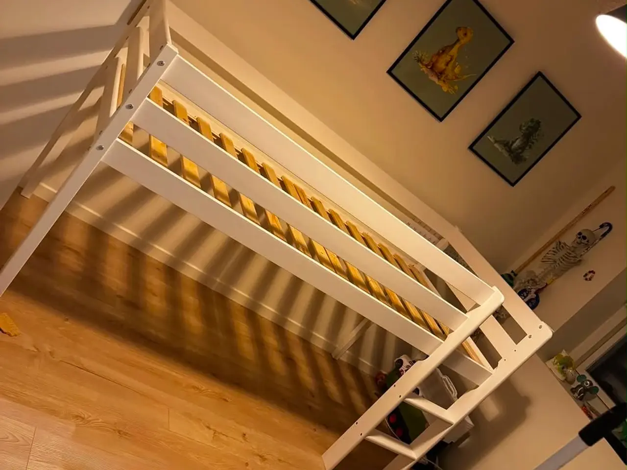 Billede 1 - Hoppekids halvhøj seng 90x200cm