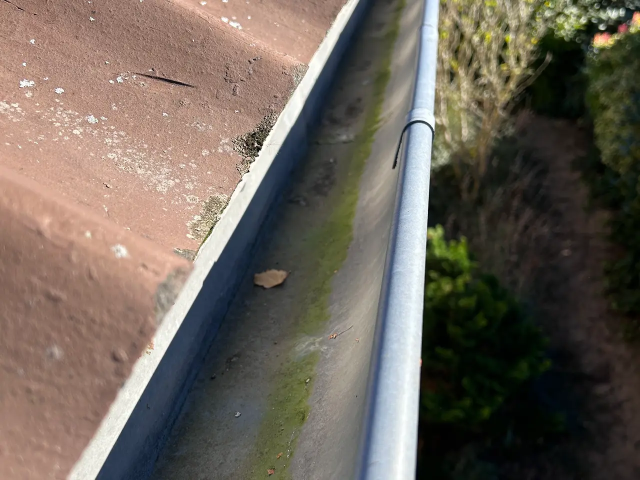 Billede 9 - Ca. 84 meter brugte zinktagrender sælges
