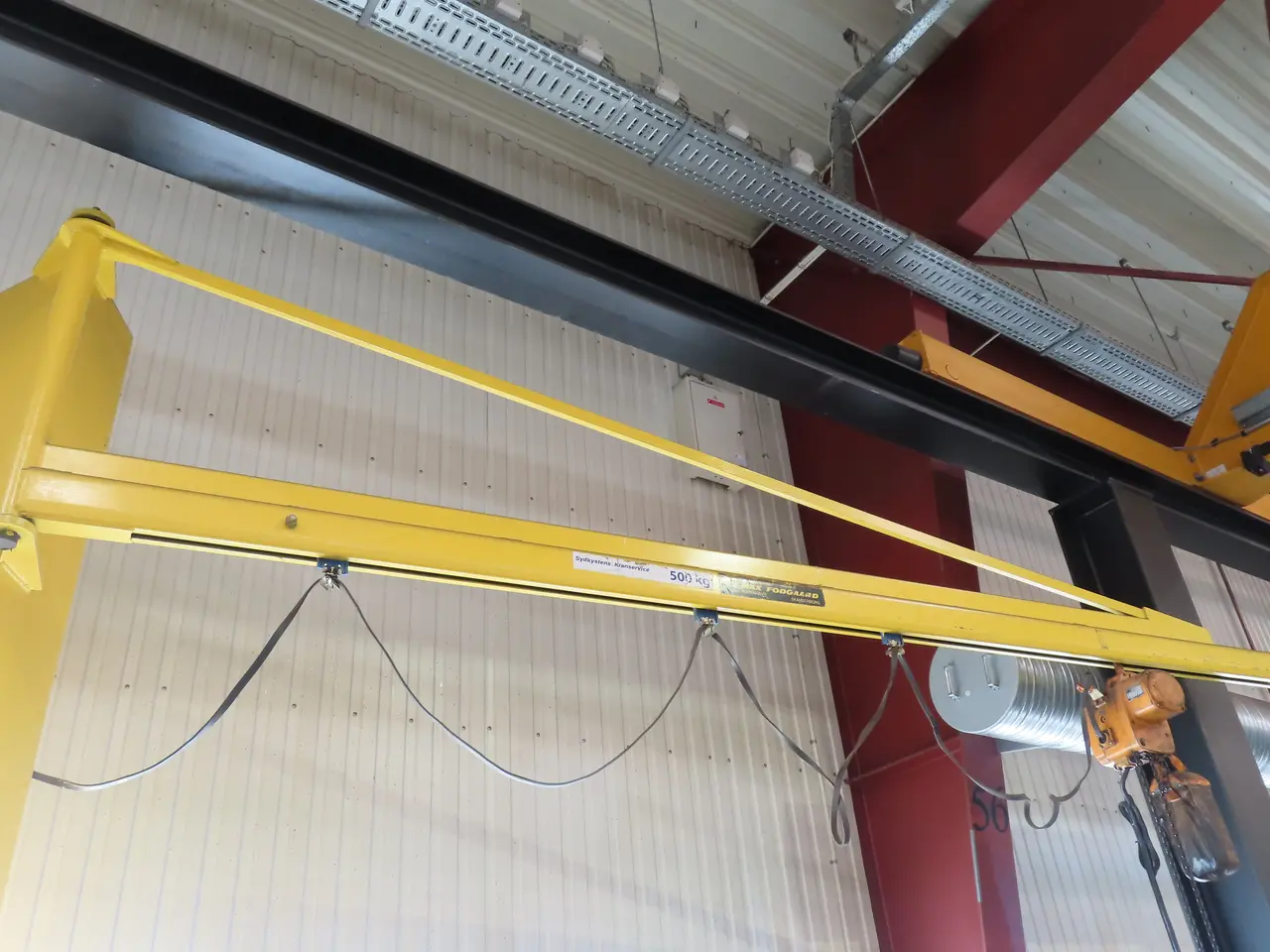 Billede 10 - Søjlesvingkran DEMAG 500 kg