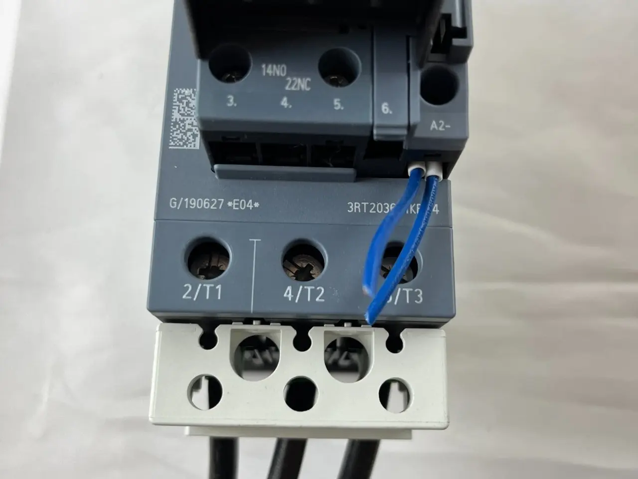 Billede 2 - Siemens 3RT2036-1KB40 kontaktor 24VDC w Aux