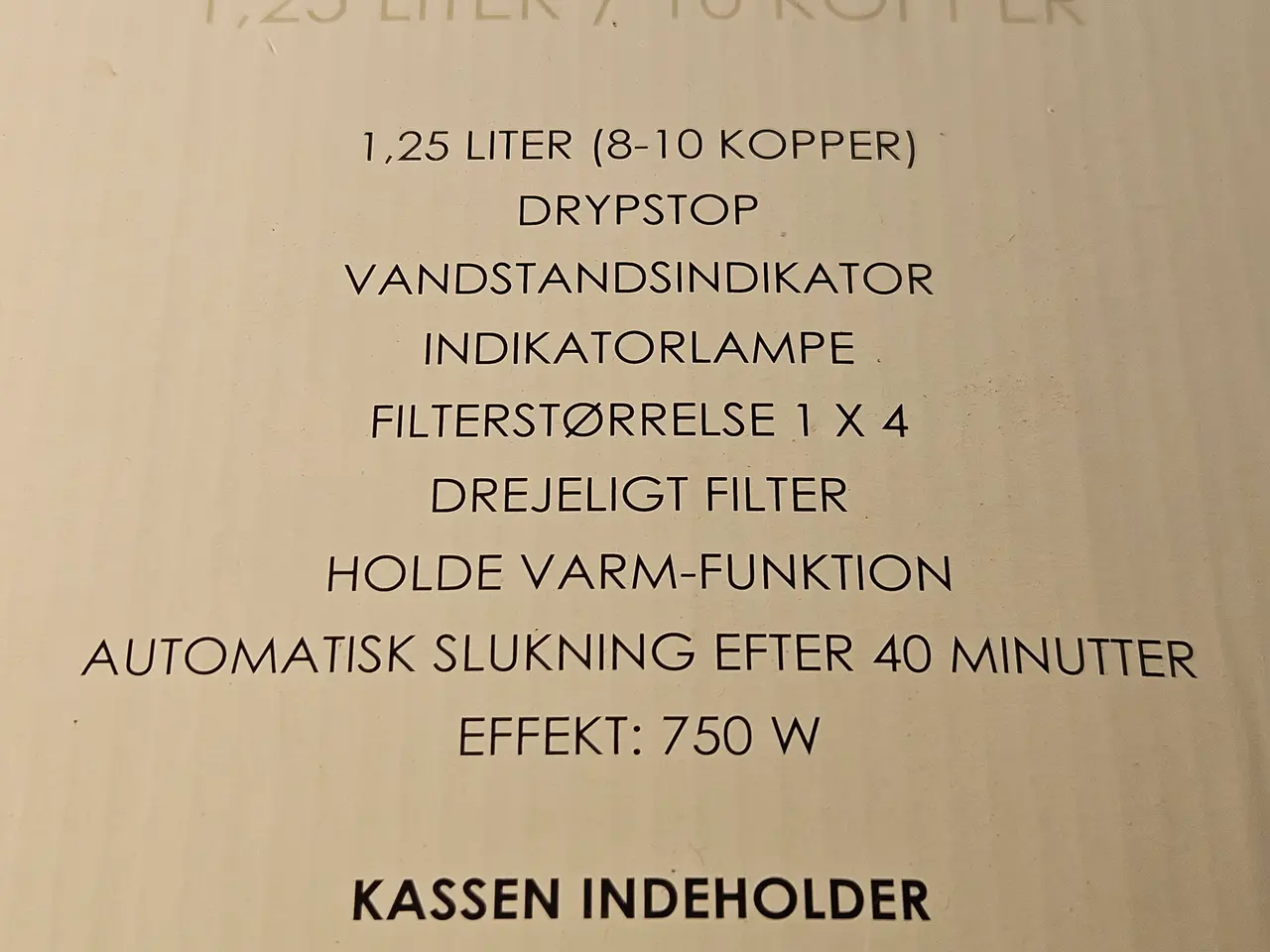 Billede 4 - Sjöbo kaffemaskine