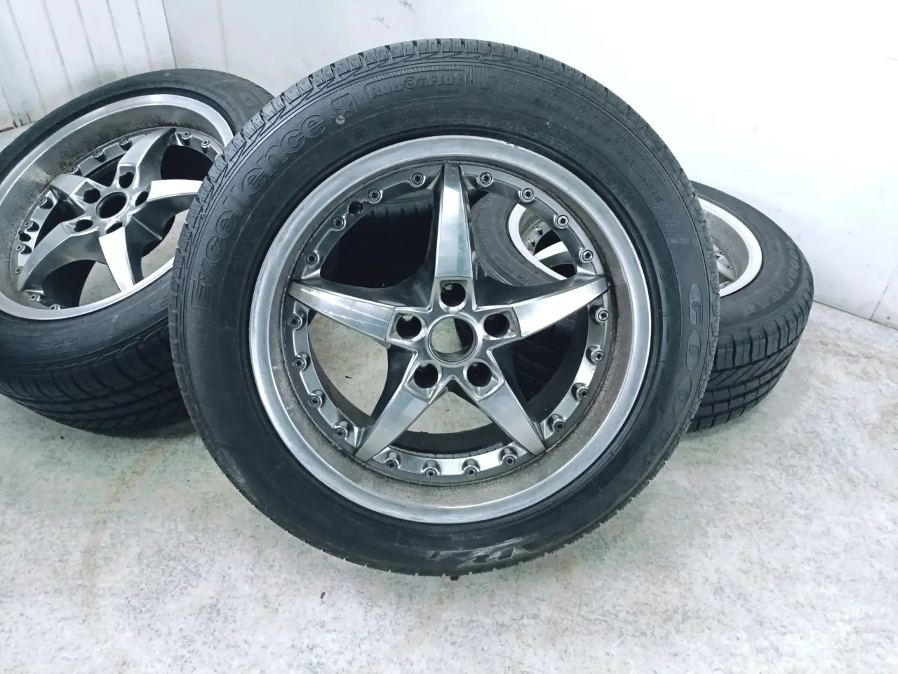 Billede 6 - 5x114,3 17" ET30 nav 70ø Racing sommersæt