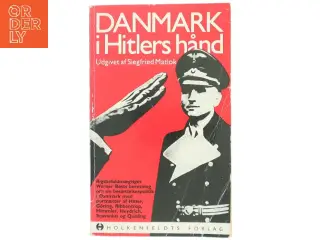 Danmark i Hitlers hånd bog fra Holkenfeldts Forlag