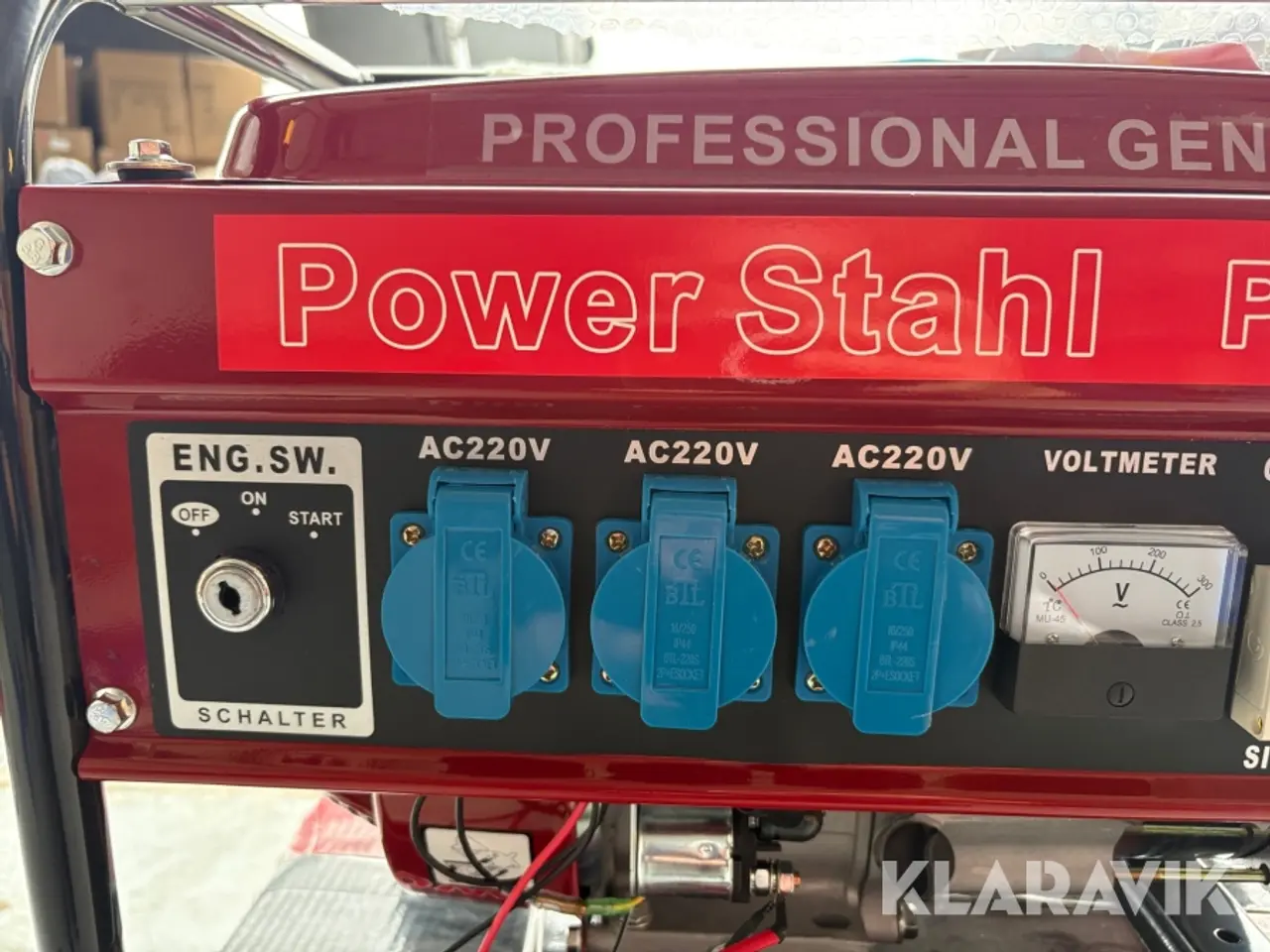 Billede 9 - Generator 2 styk Power Stahl PR8500W