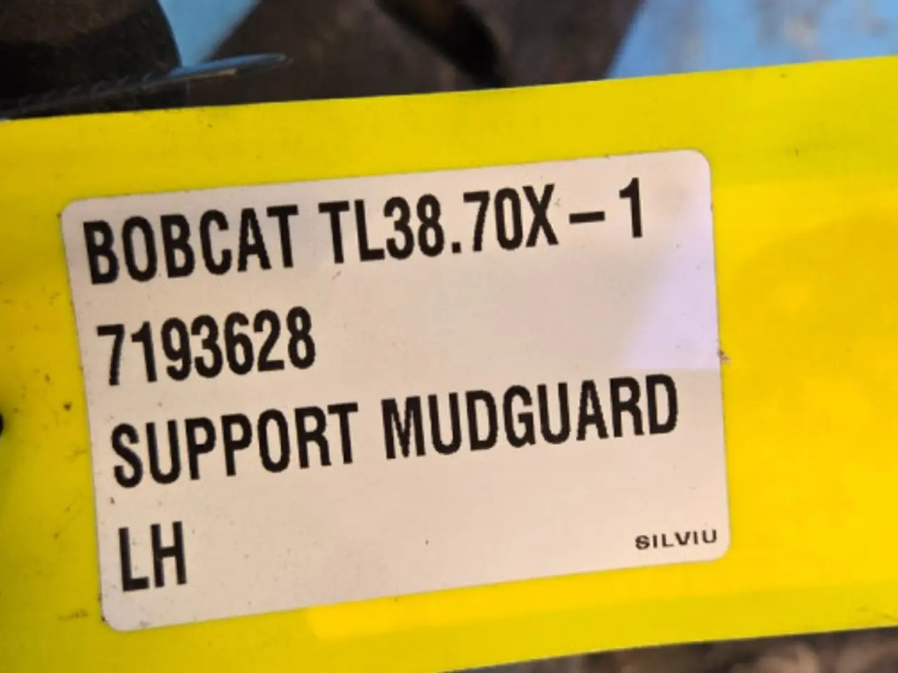 Billede 10 - Bobcat TL38.70X Hjulskærm L. 7193628