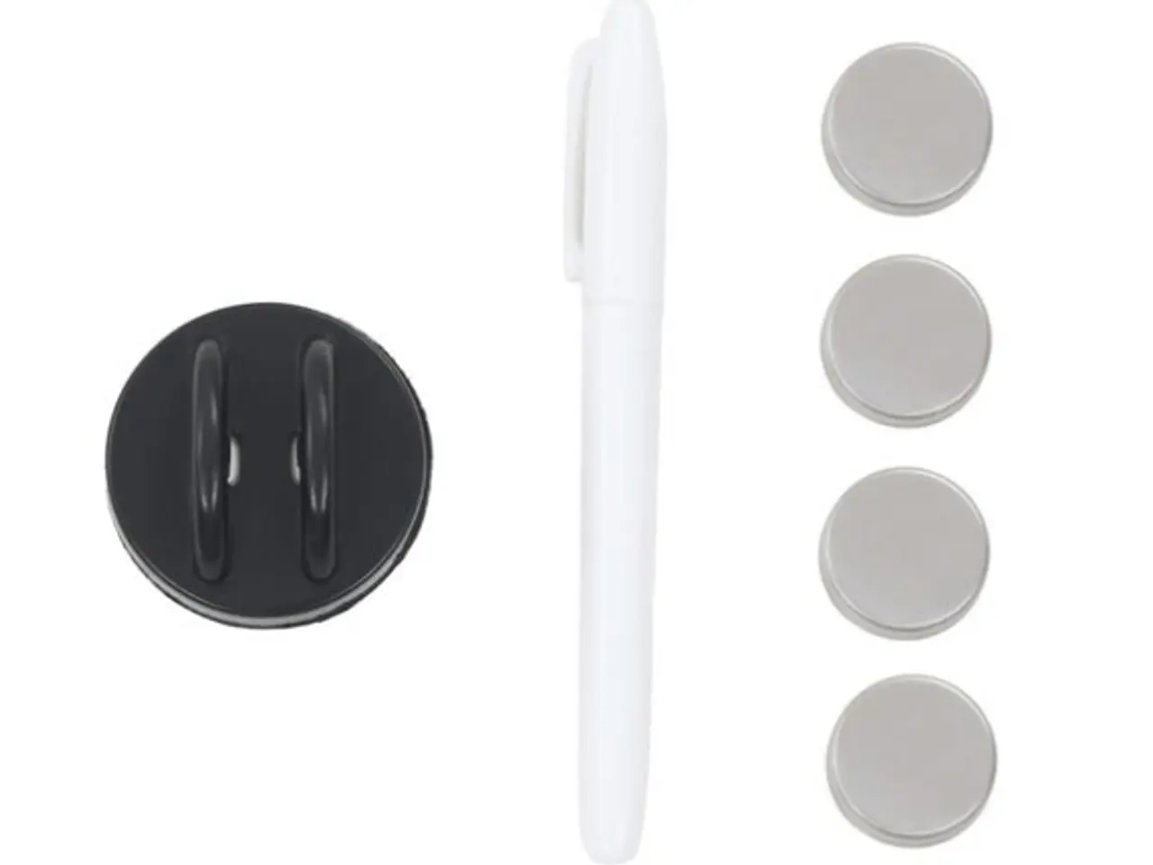 Billede 3 - Magnetisk glas-whiteboard 100 × 60 cm - sort