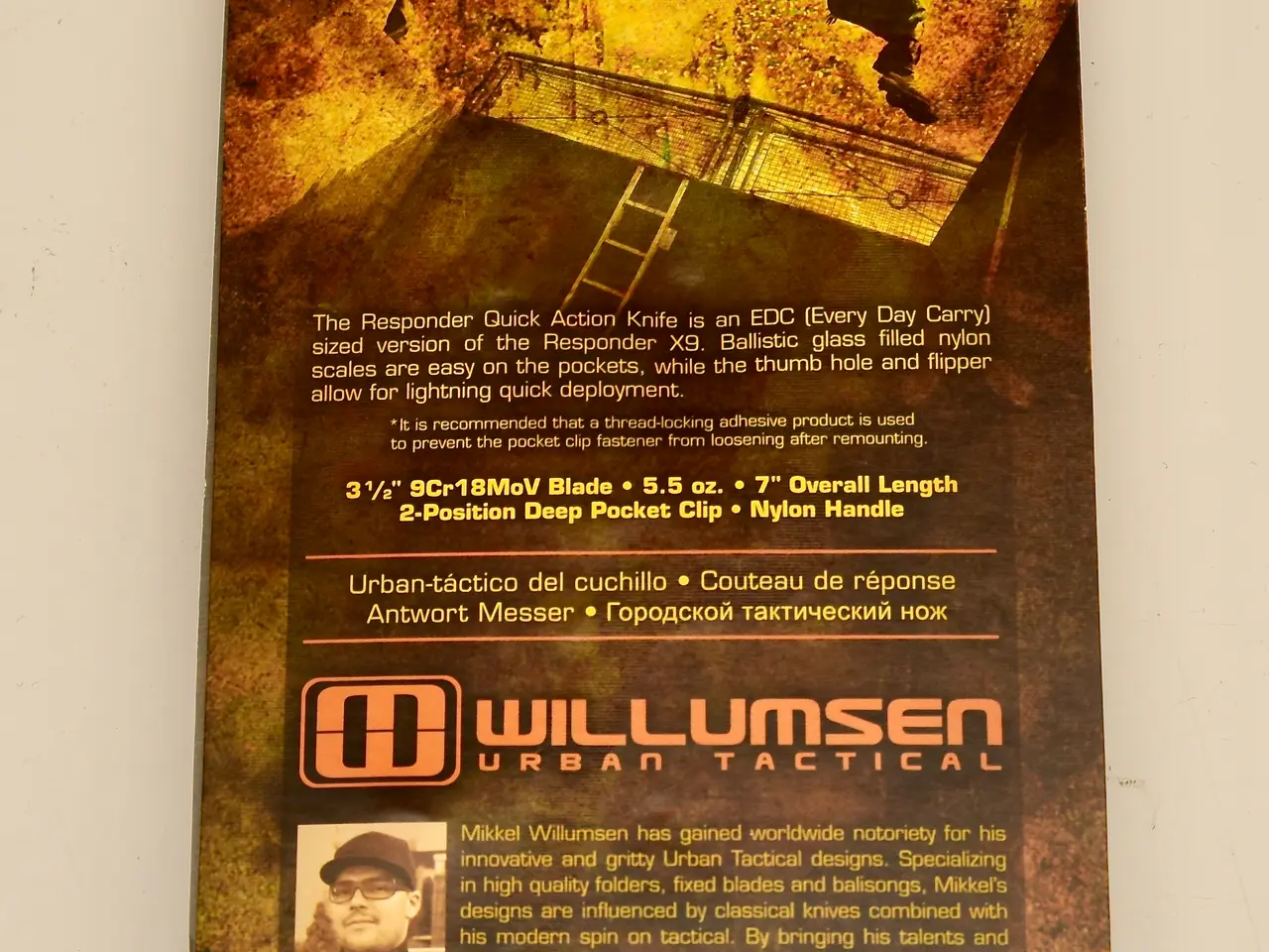 Billede 2 - Lansky Foldekniv Willumsen Responder