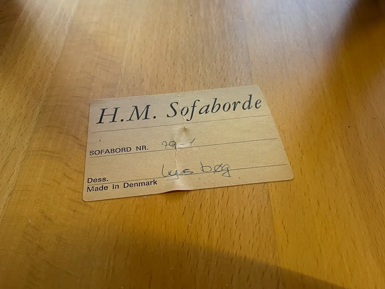 Billede 2 - Sofabord rundt