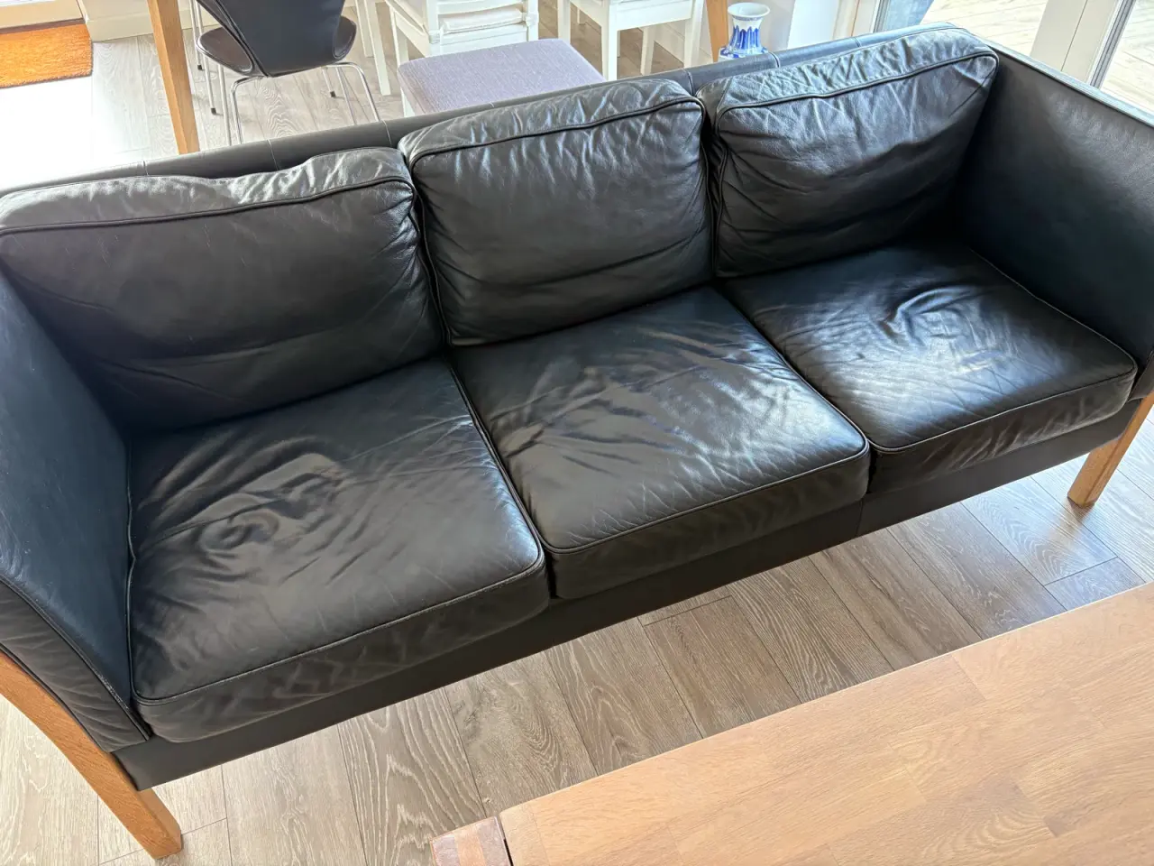 Billede 2 - Sofa i læder