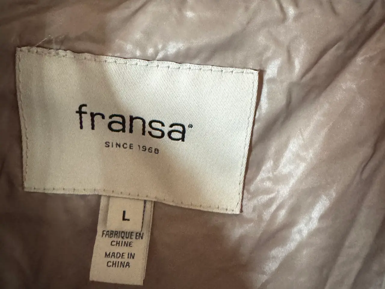 Billede 2 - Ny flot Fransa jakke, str.L, beige