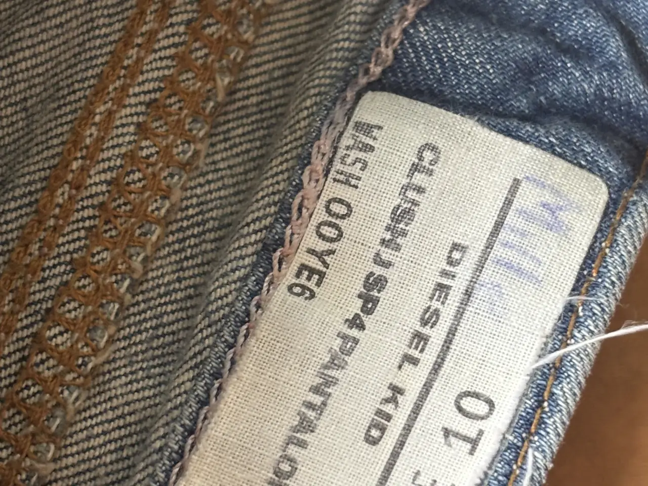 Billede 17 - Diesel jeans str 140 blå pige bomuld
