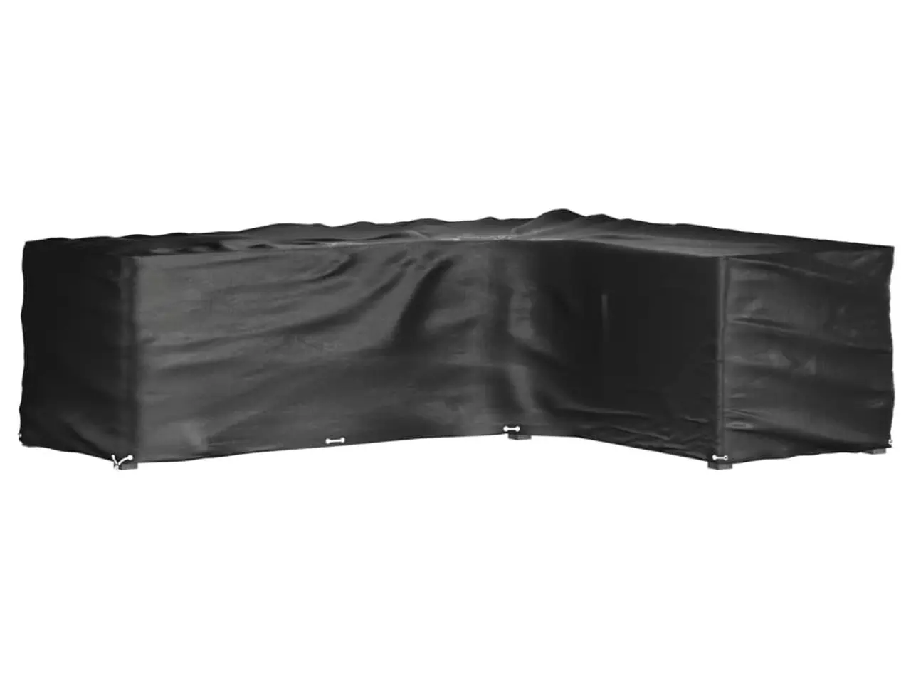 Billede 1 - L-formet havemøbelovertræk 285x220x80 cm 18 øjer