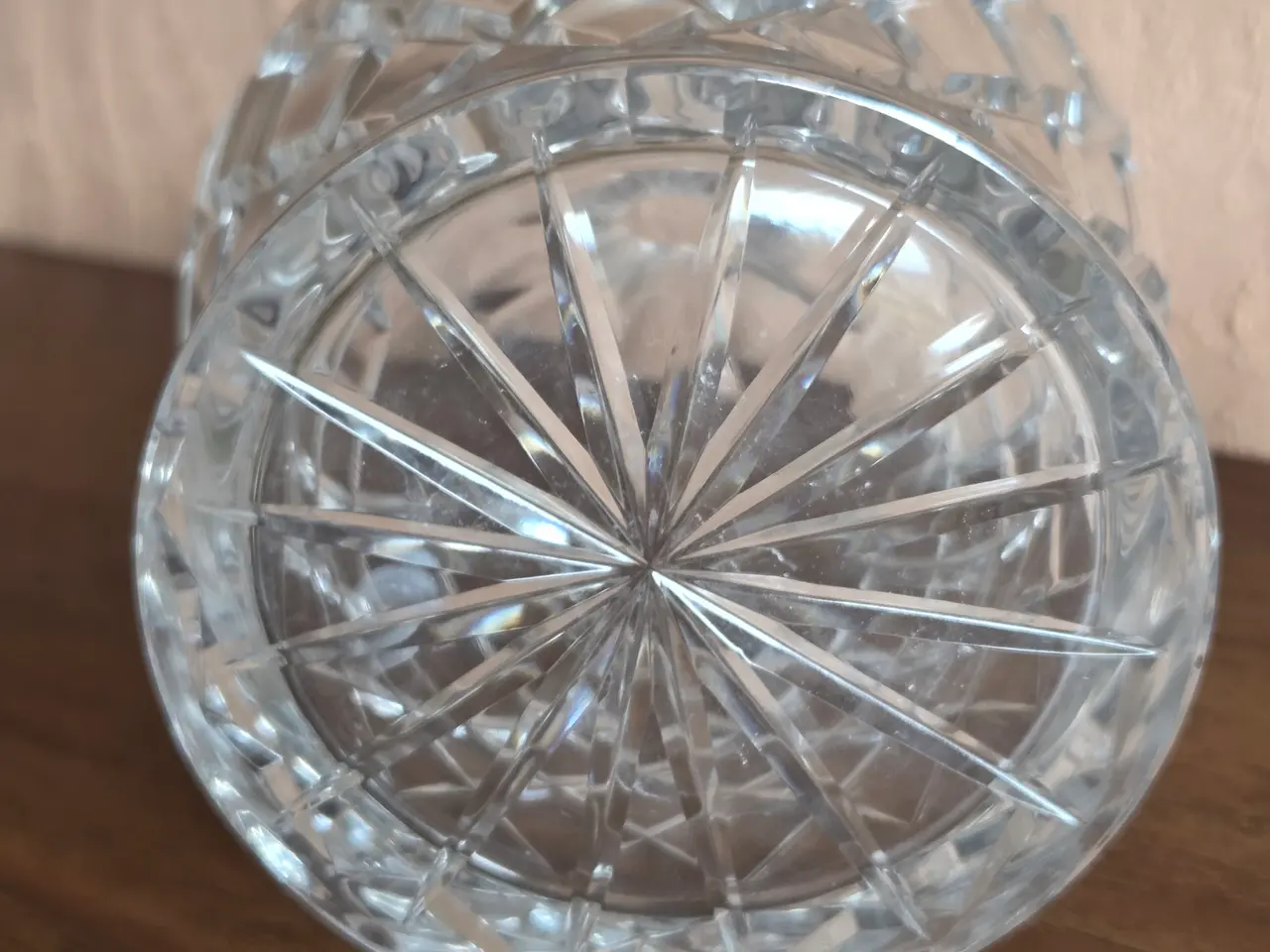 Billede 8 - Glaskaraffel med 5 matchende dramglas, H: 29/20 cm