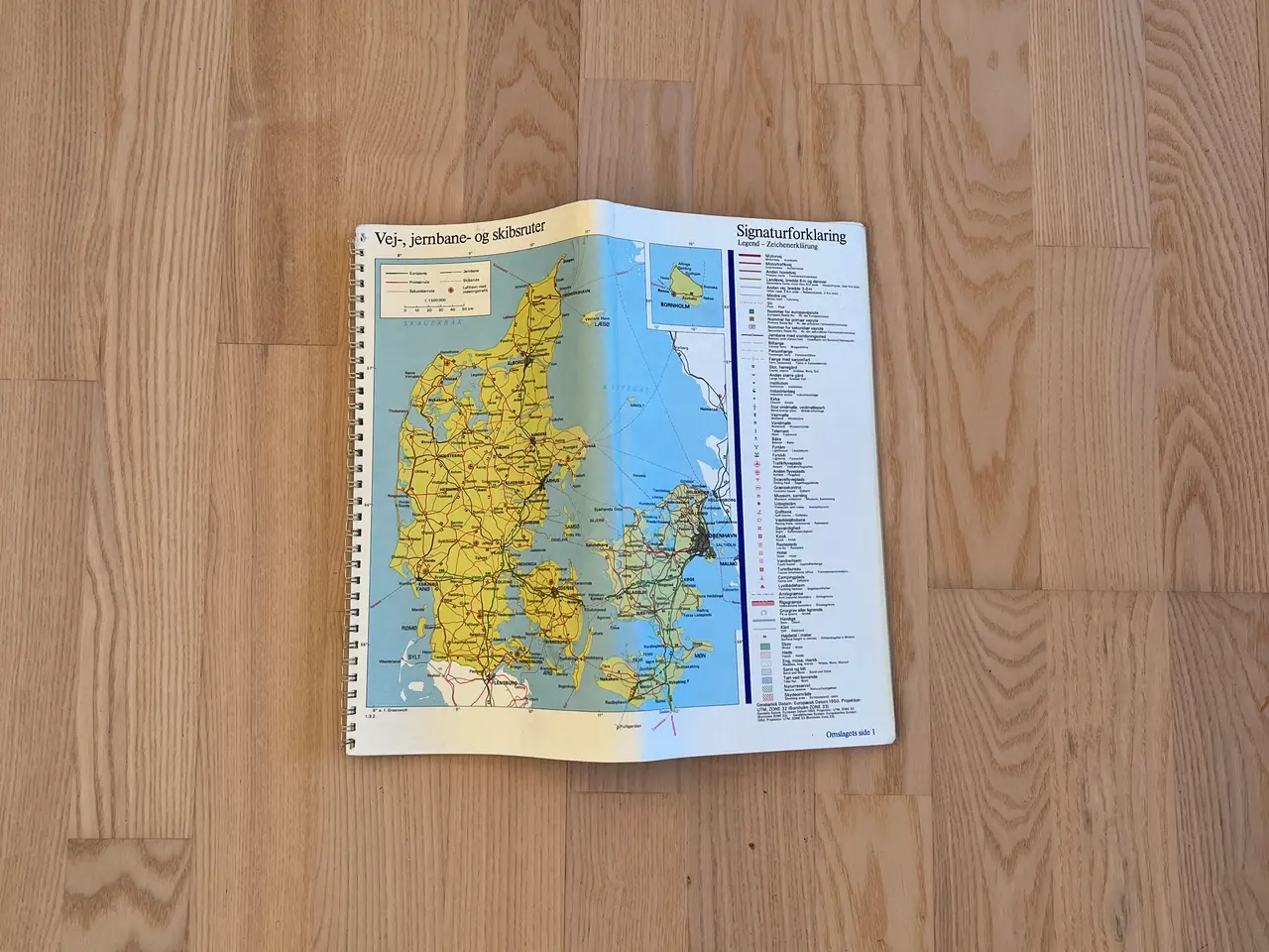 Billede 1 - Danmarkskort 1987