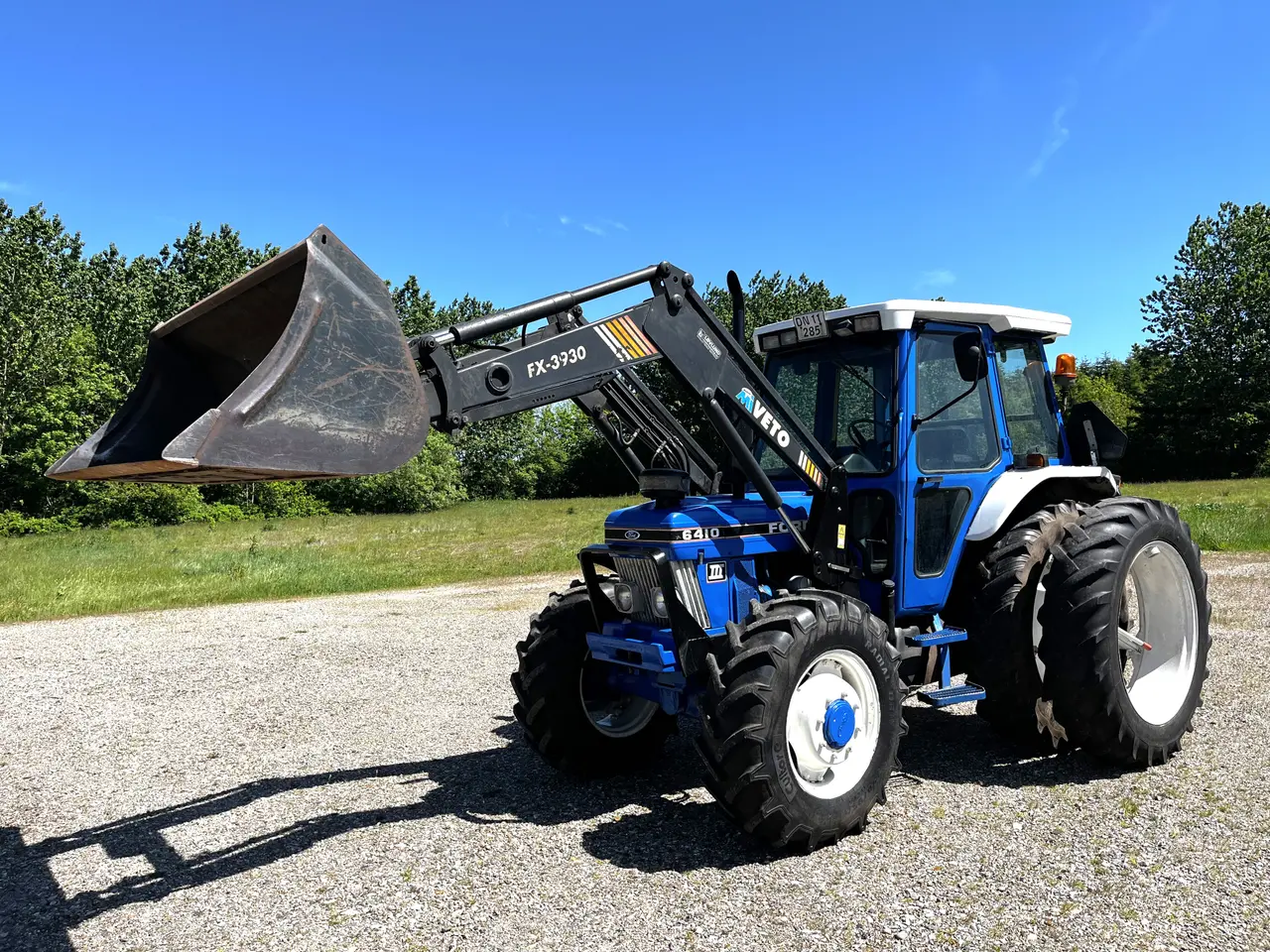Billede 5 - FORD  6410 FORCE 3 - KUN 4.350 TIMER - FRONTLÆSSER
