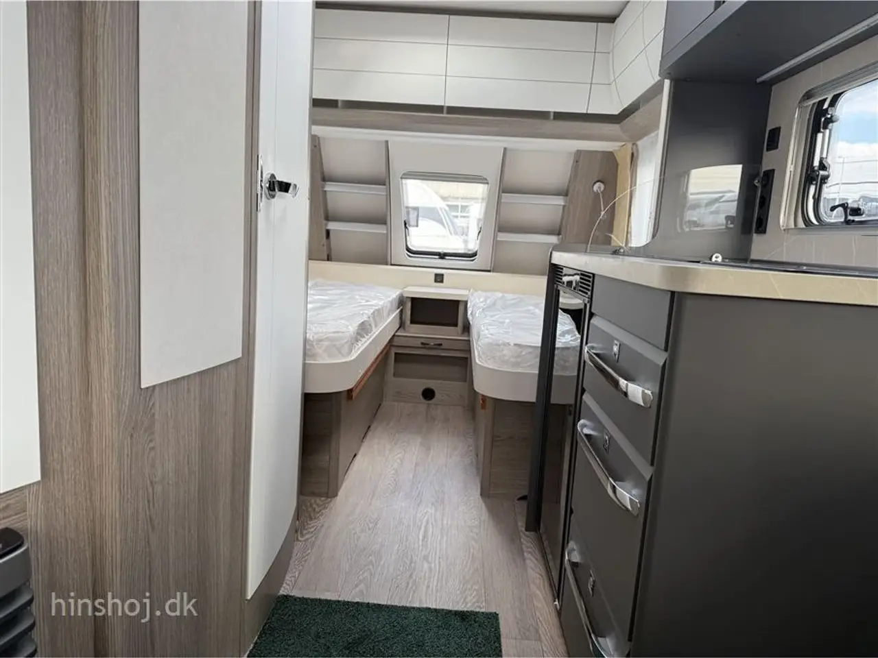 Billede 6 - 2026 - Hobby On Tour 460 DL   Dejlig rejsevogn med enkelsenge fra Hinshøj Caravan