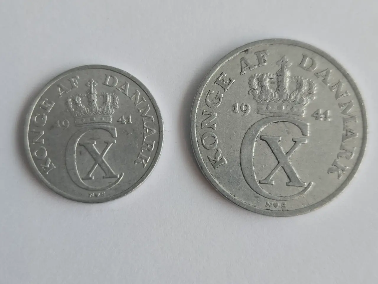 Billede 1 - Alu mønter 1941