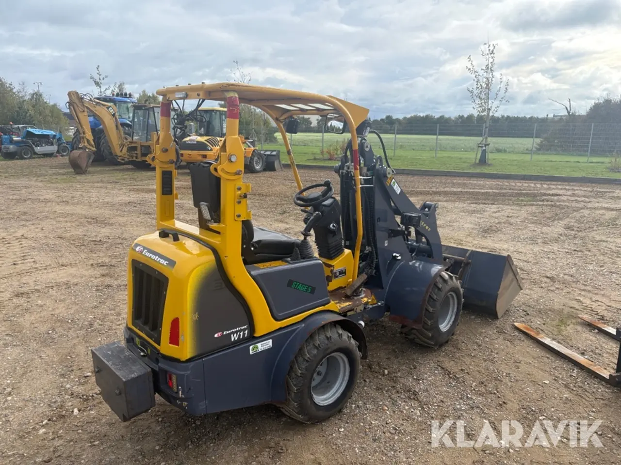 Billede 5 - Minilæsser Eurotrac 810/W11 + tilbehør