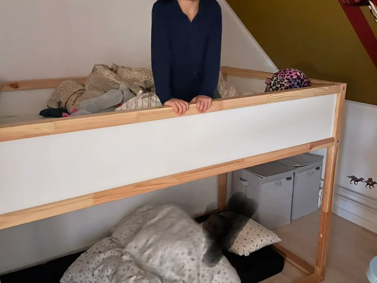 Billede 1 - Køjeseng i træ