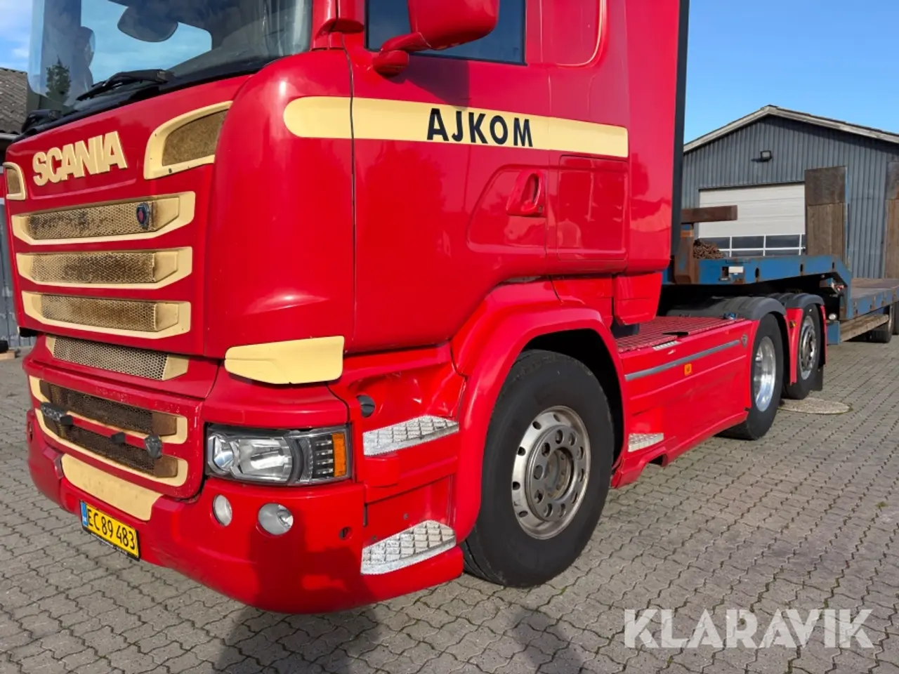 Billede 12 - Lastbil Scania R520 Euro 6 med 40 tons maskintrailer