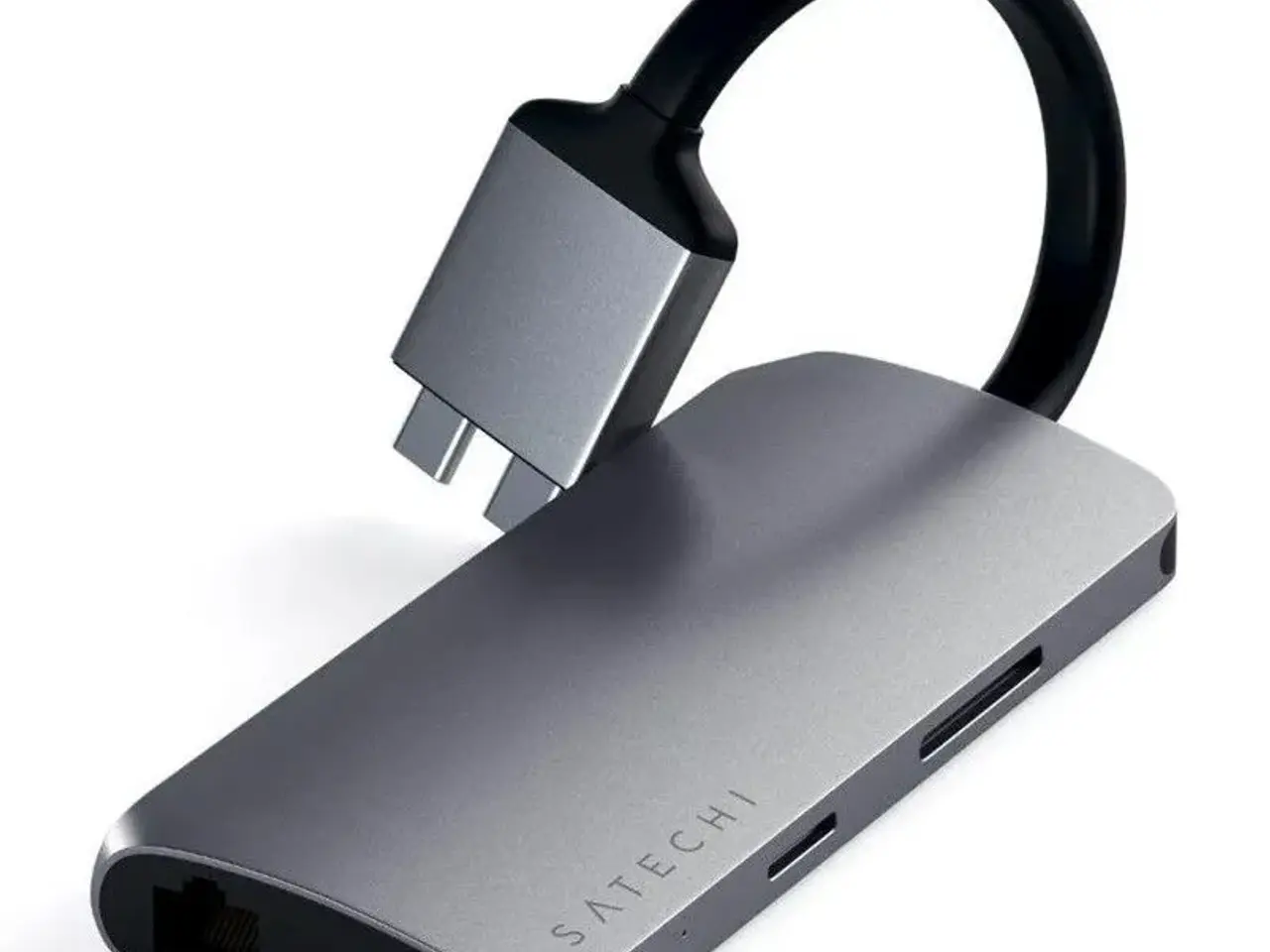 Billede 2 - Satechi USB-C Multimedia Adapter Dual 4K HDMI Giga