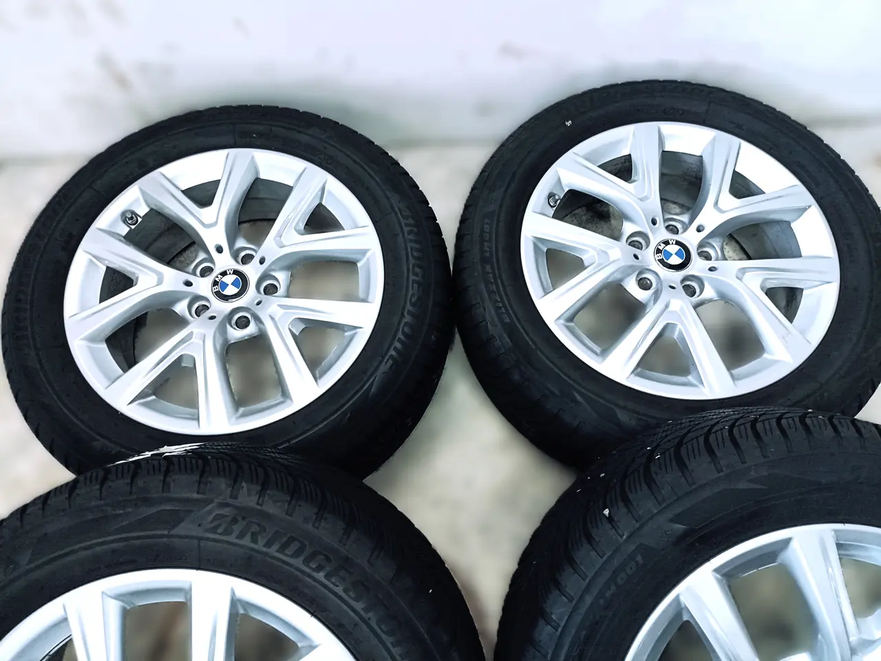Billede 4 - 5x112 17" ET39 nav66,6ø BMW/MINI vinter fælge TPMS