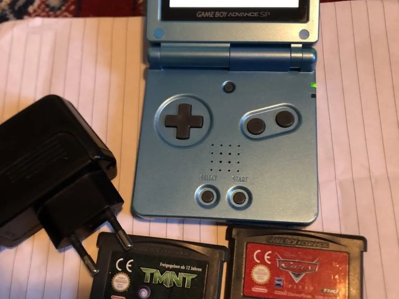 Billede 1 - Surf Blue gameBoy Advance SP, AGS 101 + Spil