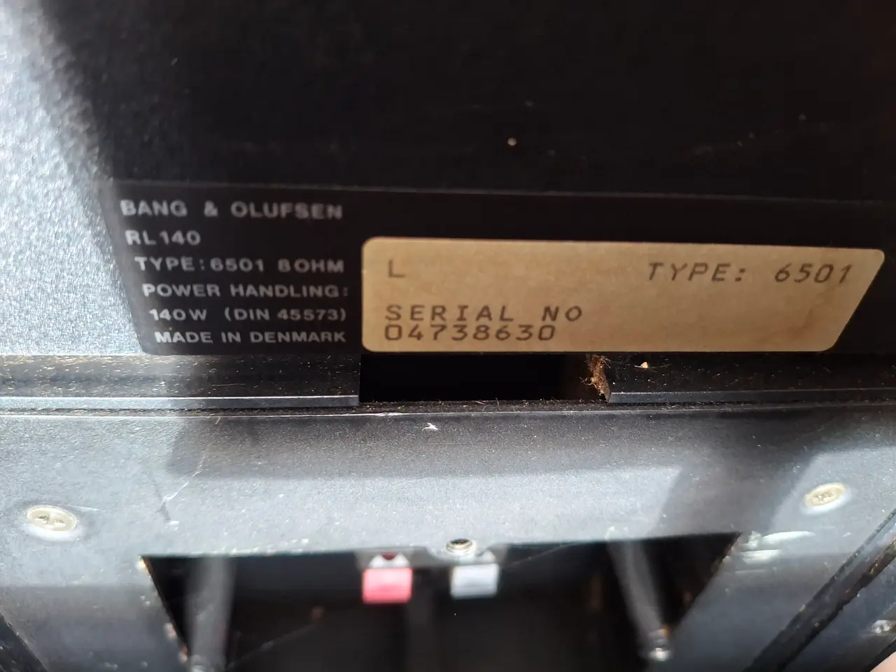 Billede 1 - To styk B&O-højtalere 140 w