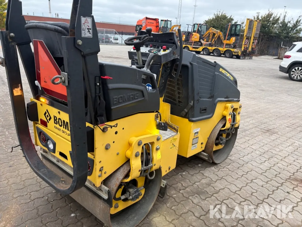 Billede 3 - Vejtromle Bomag 90 AD