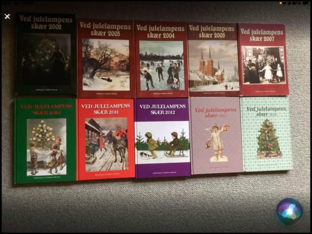 Billede 1 - Ved julelampens skær - INDBUNDNE i 2000erne