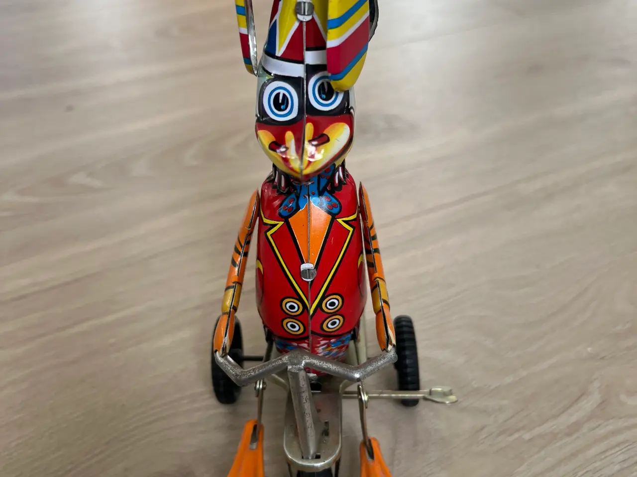 Billede 2 - Blikpladelegetøj And på Trehjulet cykel