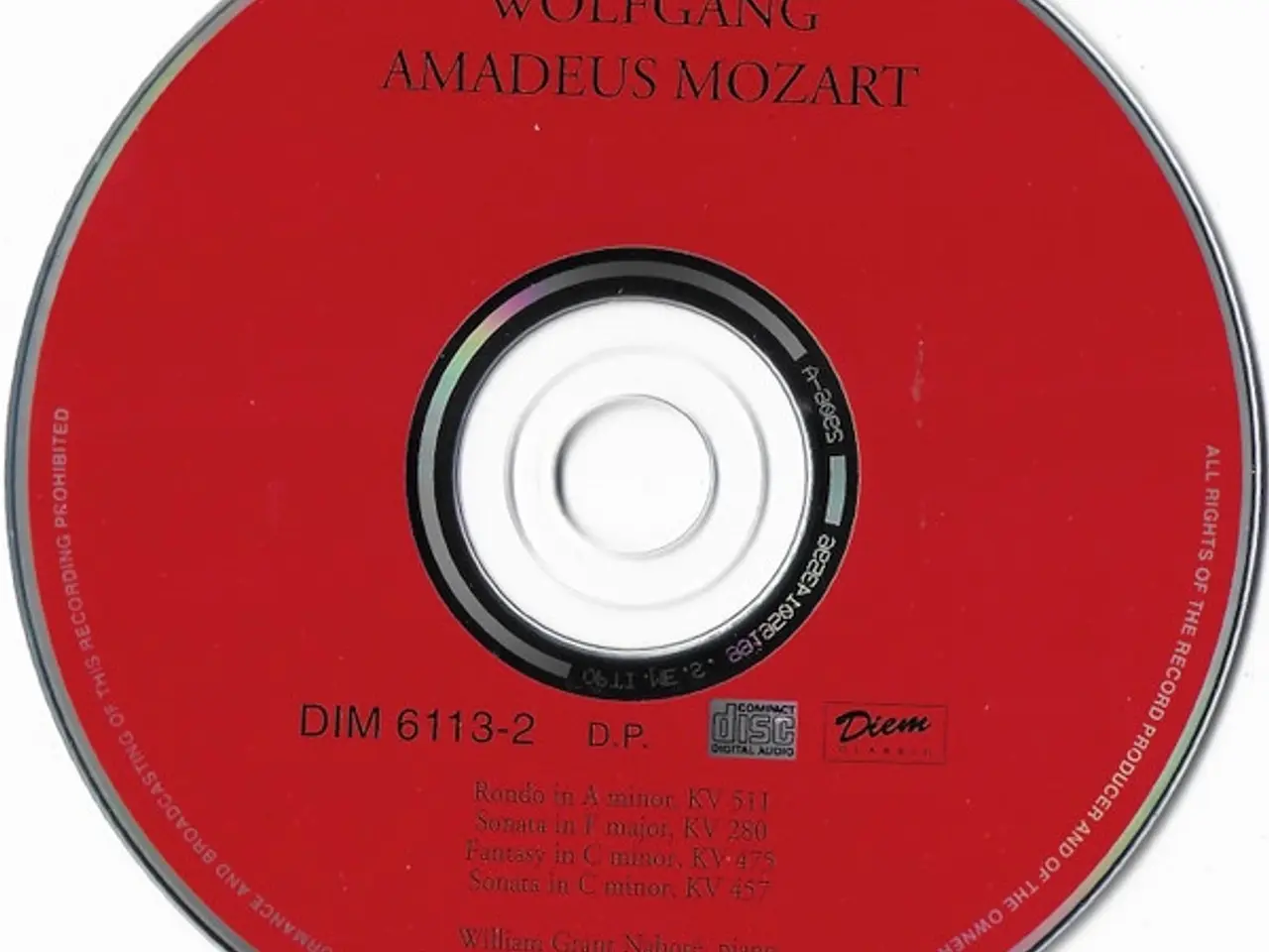 Billede 2 - William Grant Naboré… – Intimate Piano – CD