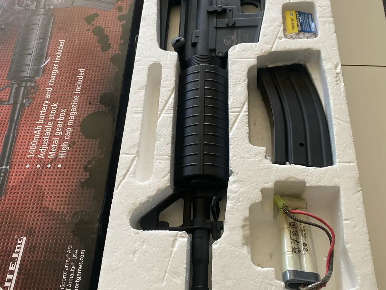 Billede 2 - M15 airsoft riffel