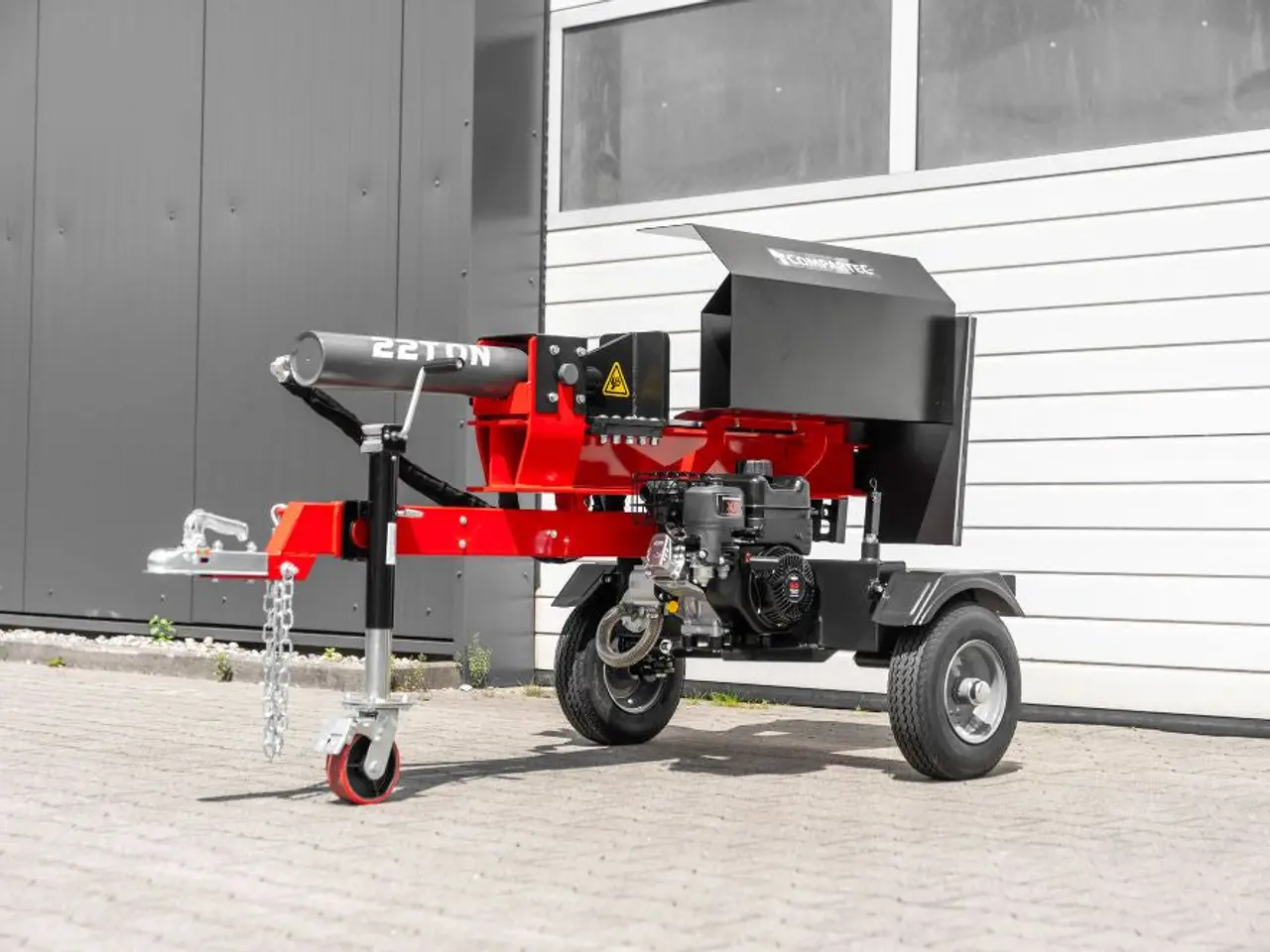 Billede 2 - WoodMaster CWM22B – 22 ton benzin brændekløver (vandret)