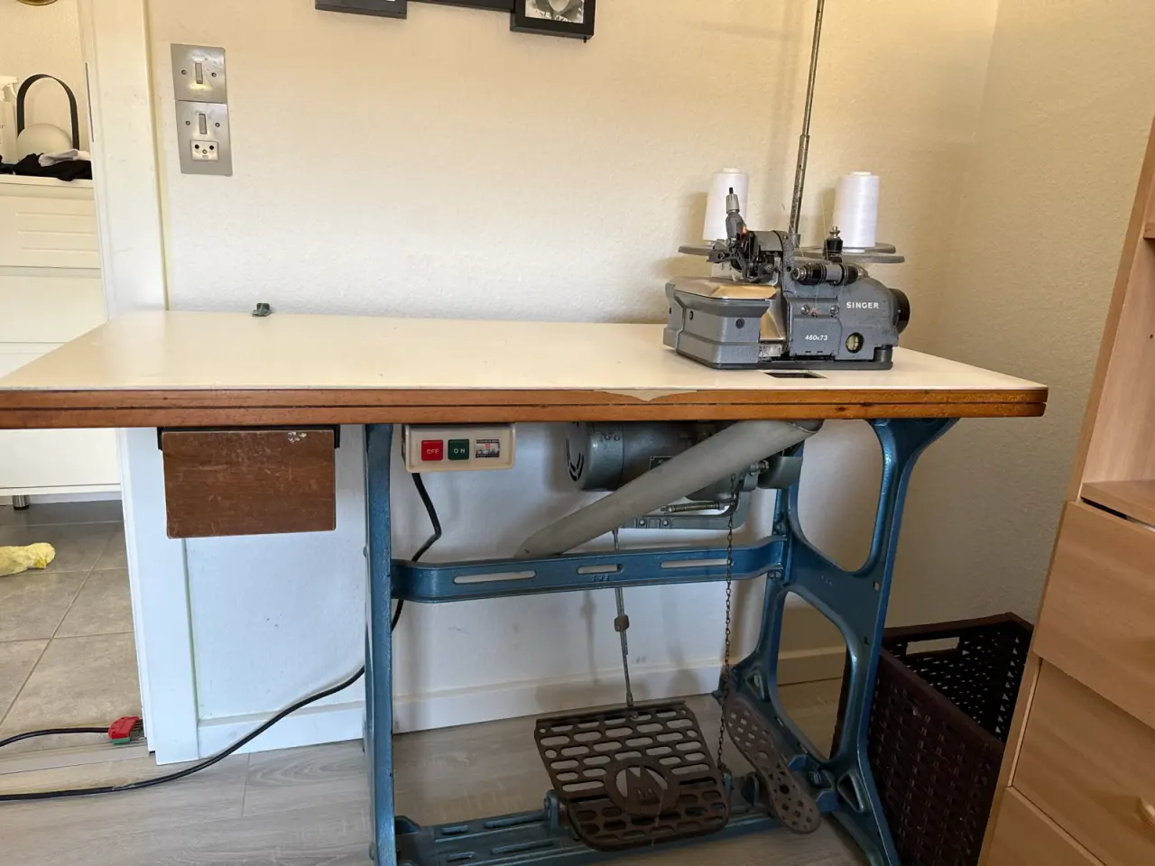 Billede 1 - Industrioverlock Singer 460k 73