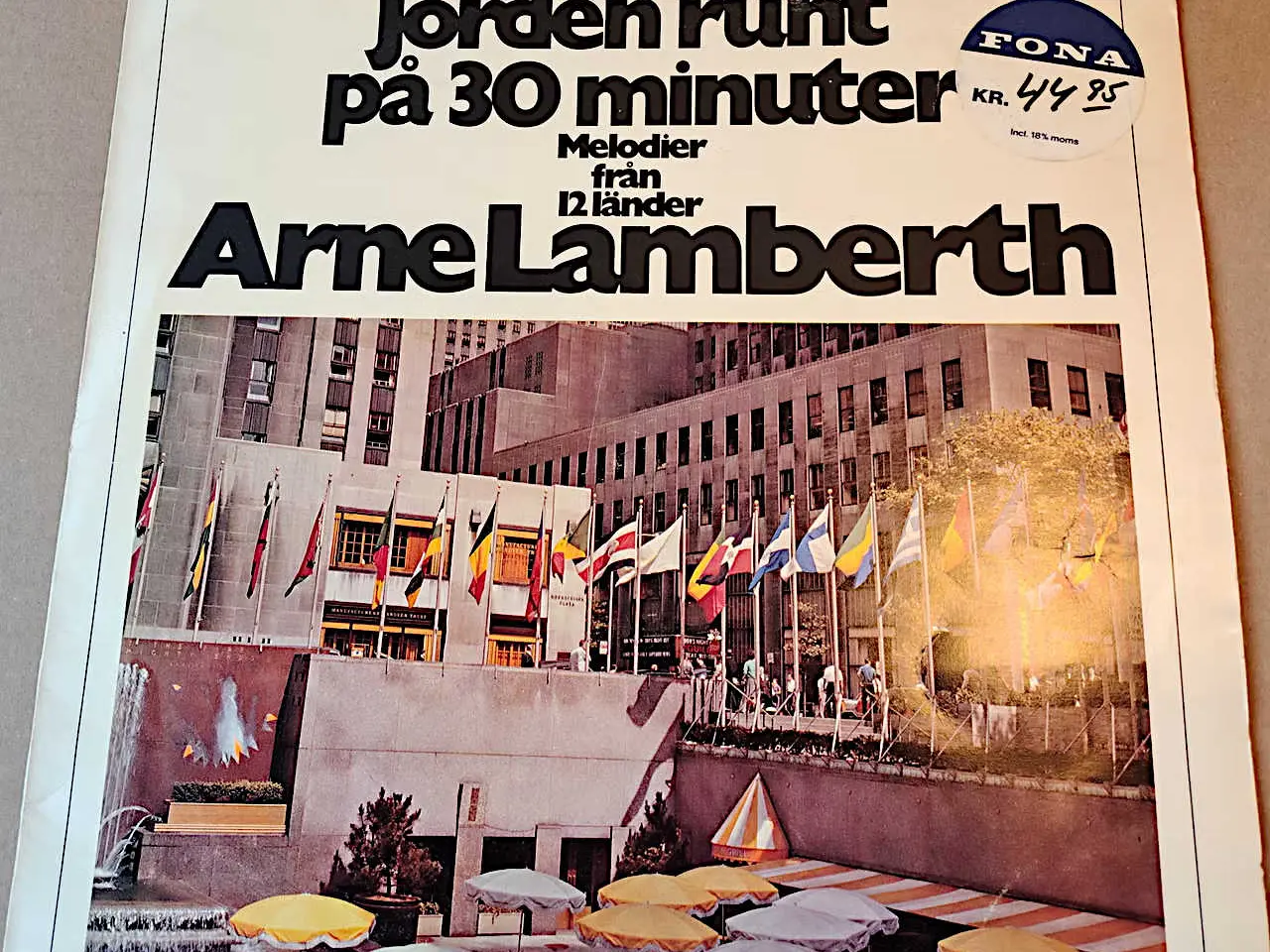 Billede 1 - Arne Lamberth: Jorden Runt på 30 minutter