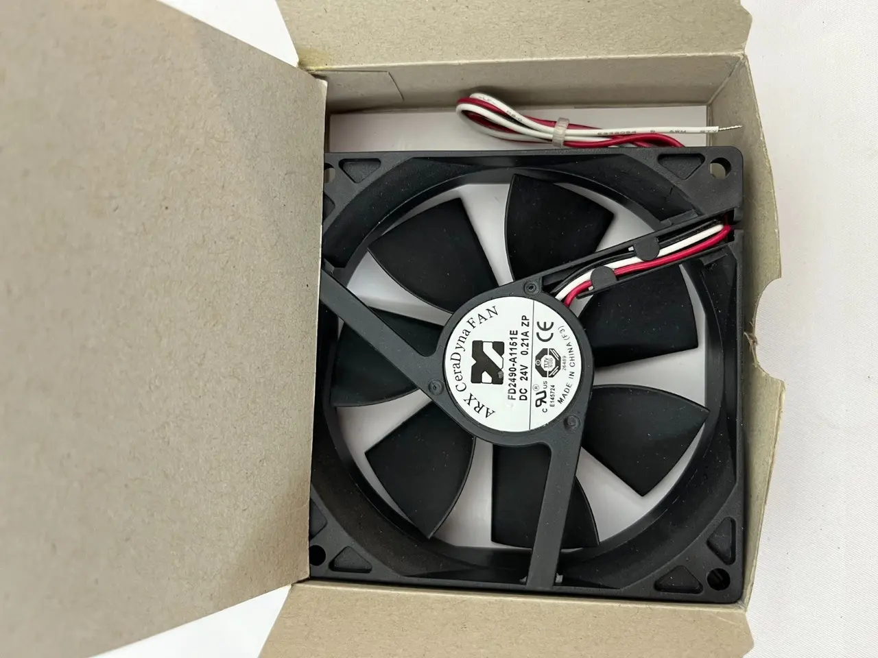 Billede 5 - ARX CeraDyna ventilator FD2490-A41SE 24V DC 0.21A