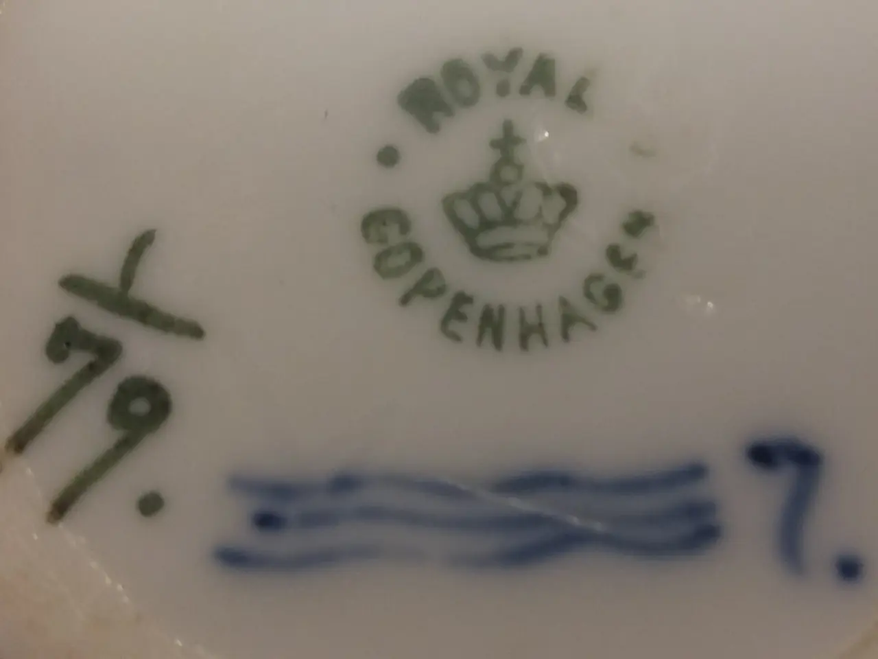 Billede 5 - ROYAL COPENHAGEN, MUSSELMALET KAFFESTEL