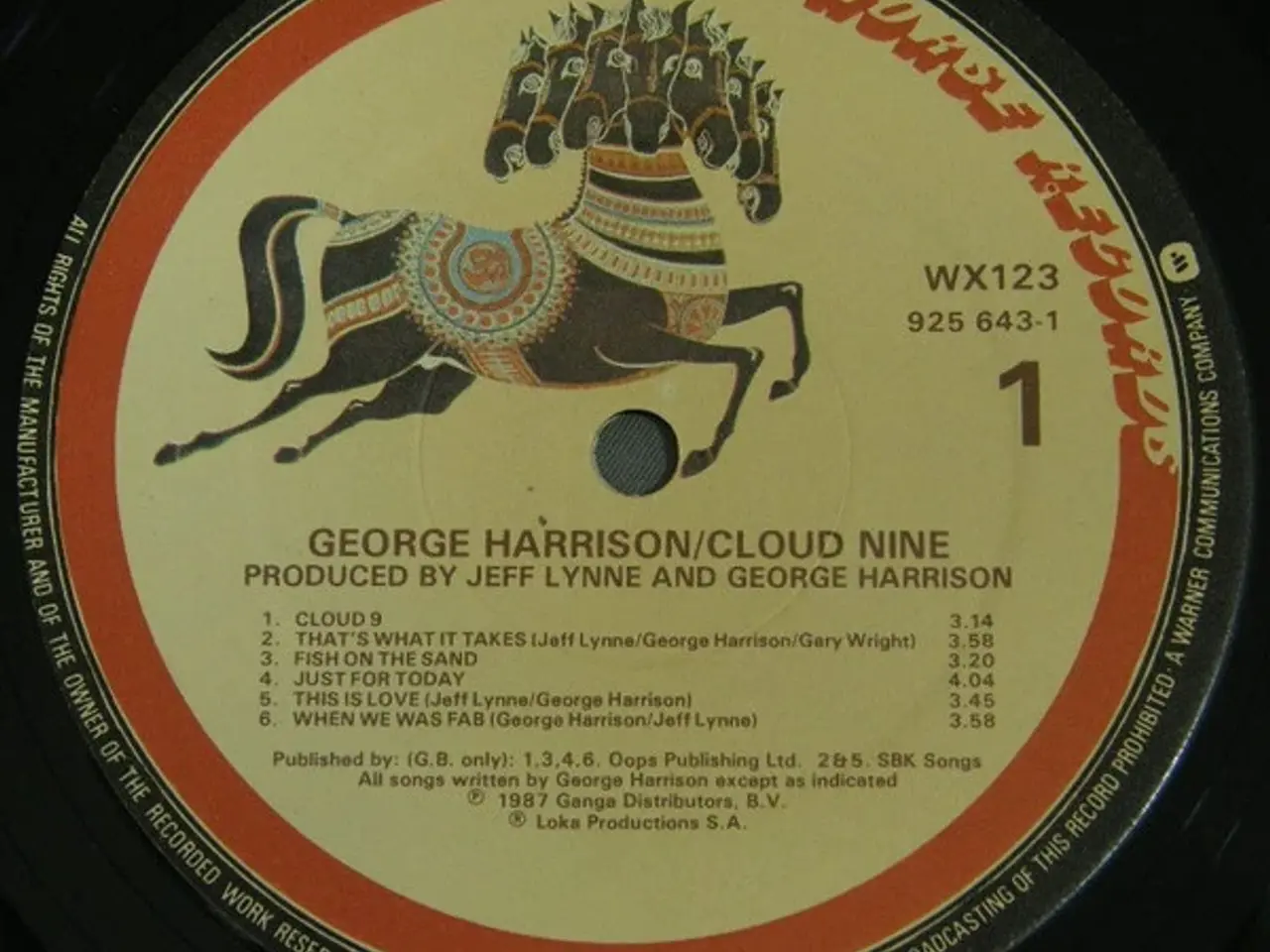 Billede 5 - George Harrison: Cloud Nine - vinyl LP