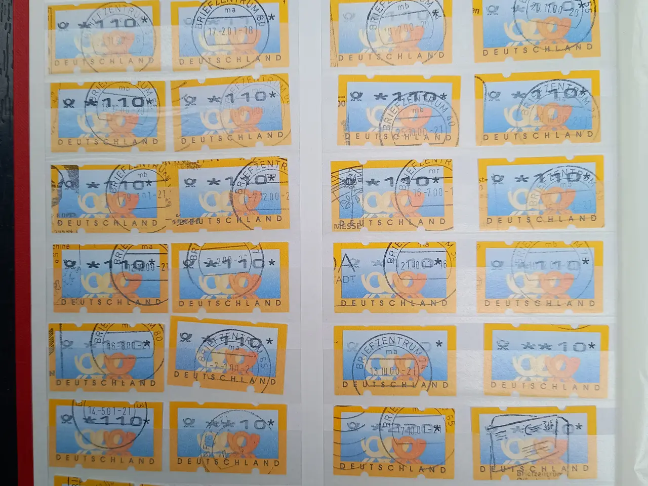 Billede 3 - Tyske Automat og rekommanderete mærker