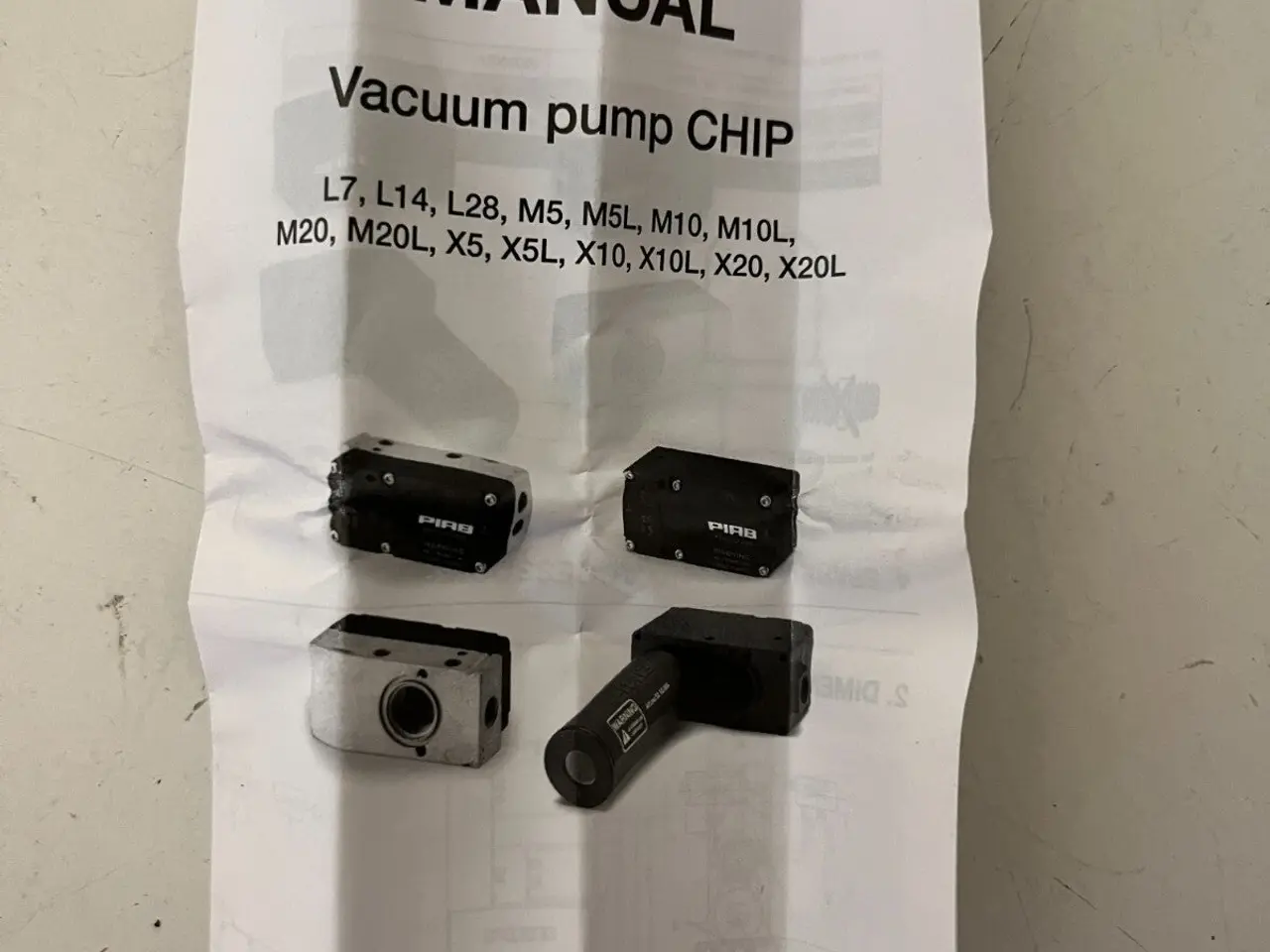 Billede 3 - Piab Vacuum Pump CHIP Mini M5 M5A6-AN 96-85°C ny