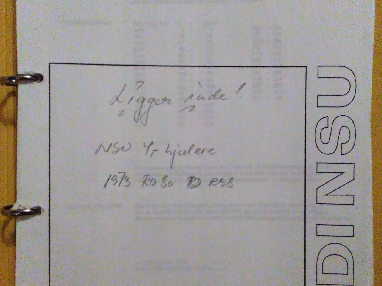 Billede 2 - NSU RO 80, Ersatzteilekatalog.
