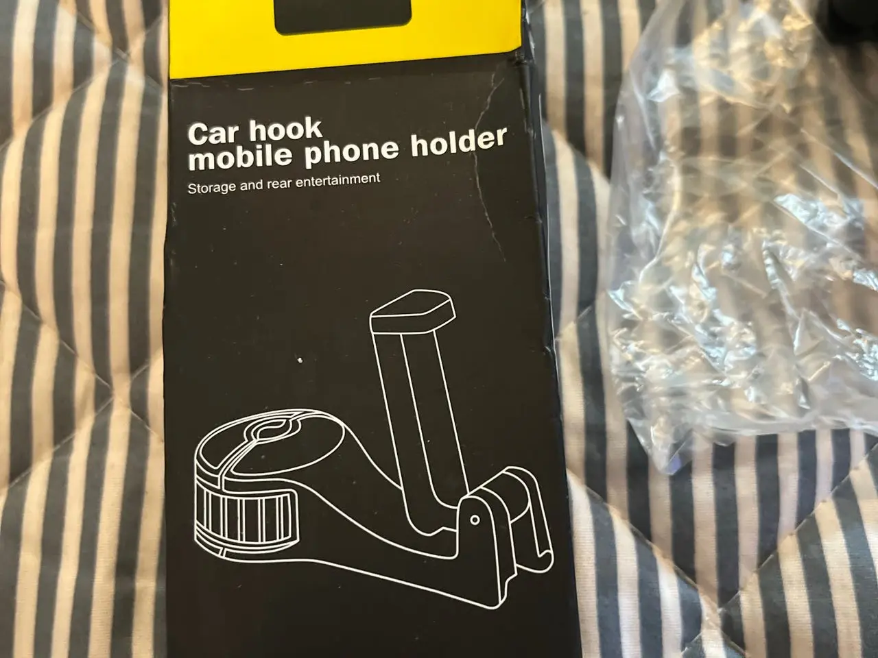 Billede 1 - Mobilholder til bil, car hook