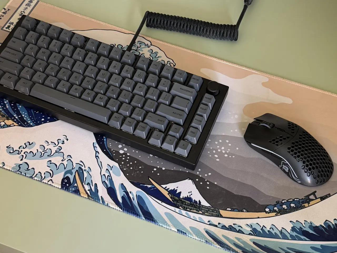 Billede 2 - GMMK Pro mekanisk tastatur + Glorious Model O mus