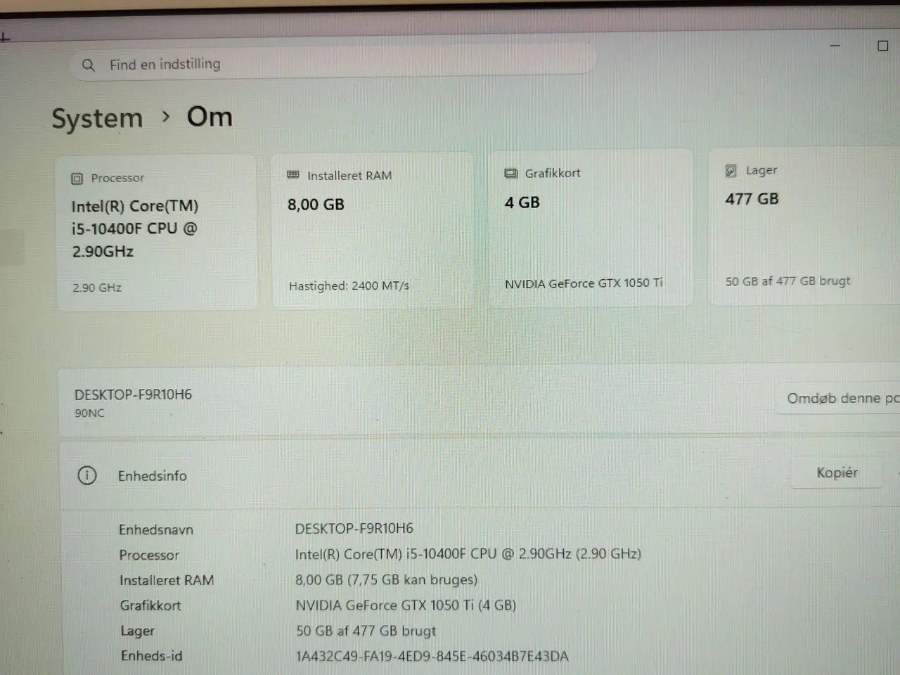 Billede 2 - meget fin lenovo legion computer