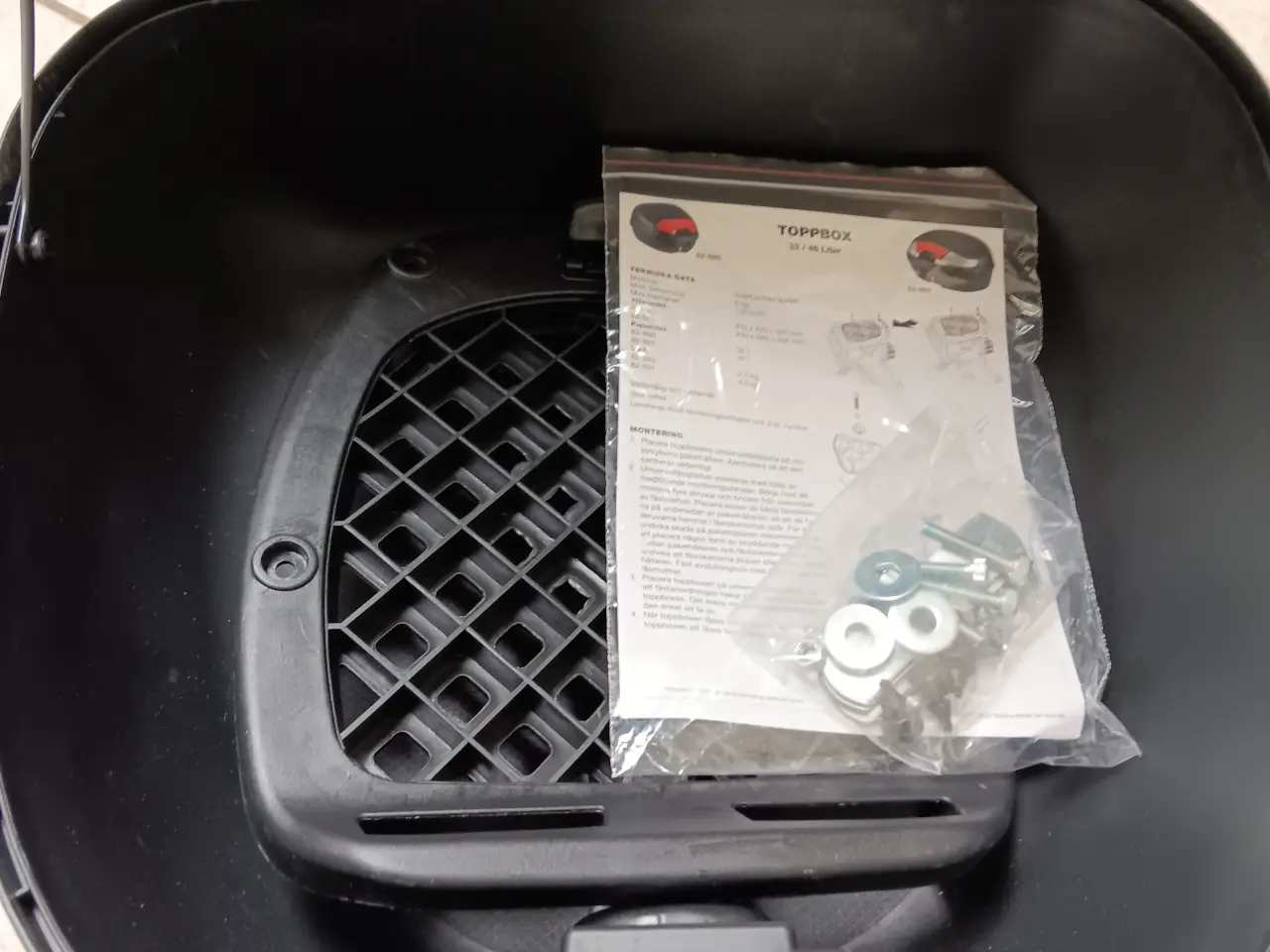 Billede 3 - Bagageboks til scooter 